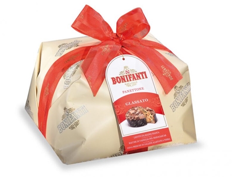 BONIFANTI PANETTONE GLASSATO KG 1 - BONIFANTI PANETTONE GLASSATO KG 1